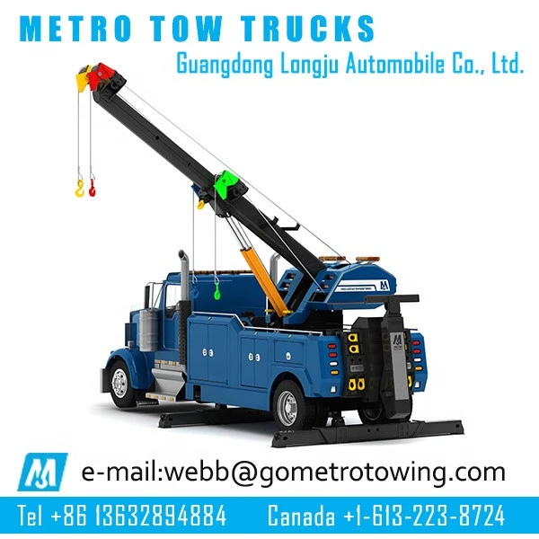 Buy 360 Degrees Rotator Boom Europe Style Composite Tow Truck Body Metro Rtr 16 Rotator Wercker Tow Truck For Sale from Guangdong Longju Automobile Company Limited China Tradewheel
