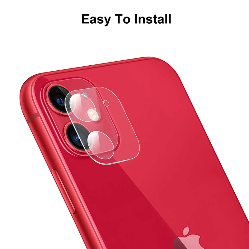 3D Camera Lens Protector for iPhone 11 Clear Camera Tempered Glass Screen Protector