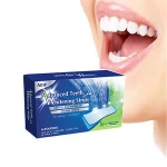 3D Hot-sale Teeth Whitening Strips Gel Dental Bleaching Tooth Whiten Strips Care Oral Hygiene Private Label