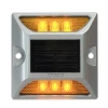 3M IP68 Aluminum High brightness Reflector LED flashing light Cat Eye  Driveway Pavement Marker Specification Solar Road stud