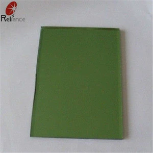 4-6mm dark green tinted building reflective glass for windows