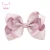 Import 4 Inch Glitter Satin Ribbon Bowknot Hair Bow With Clips For Kids Girls Hair Accessories 757 from China