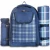 Import 4 Person Outdoor travel Picnic Backpack Bag Set with Insulated Cooler Compartment  and Picnic Blanket from China