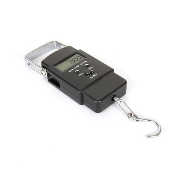 40/50KG LCD display Electronic portable fishing hanging hook weighing  scales with blue backlight PT-136