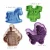 Import 4pcs Baby Toys 3D Baby Stroller Trojan Bottle Cookies Mold Biscuit Stamp Gift Toast Mold Fondant Decorating Tools from China
