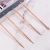 Import 4PCS Blackhead Extractor Rose Gold Black Dots Cleaner Acne Blemish Remover Needles Set Black Spots Pore Cleanser Tool from China