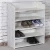 Import 5-Tier Vintage White Wood Shoe Rack from China