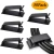 Import 50 Pcs Black Clips Self Adhesive PA66 Nylon Wire Cable Clips 45mm 3M Adhesive Management Wire Holder from China