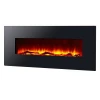 50&quot;  Electric Fireplace, LED Wall Mounted Electric Fire Heater 2000 Watt With Remote Control