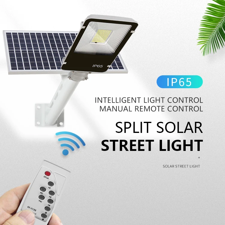 50W/100W/150W/200W/300W Custom OEM Logo Solar power Street Lighting Waterproof outdoor solar led street light