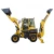 Import 5Ton backhoe loader 4 wheel drive backhoe loader digger from China
