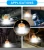 Import 60w 80w 100w Led Aluminum Construction Light Portable Lighting Work Workshop Garage Worklight Working Led Temporary Work Light from China