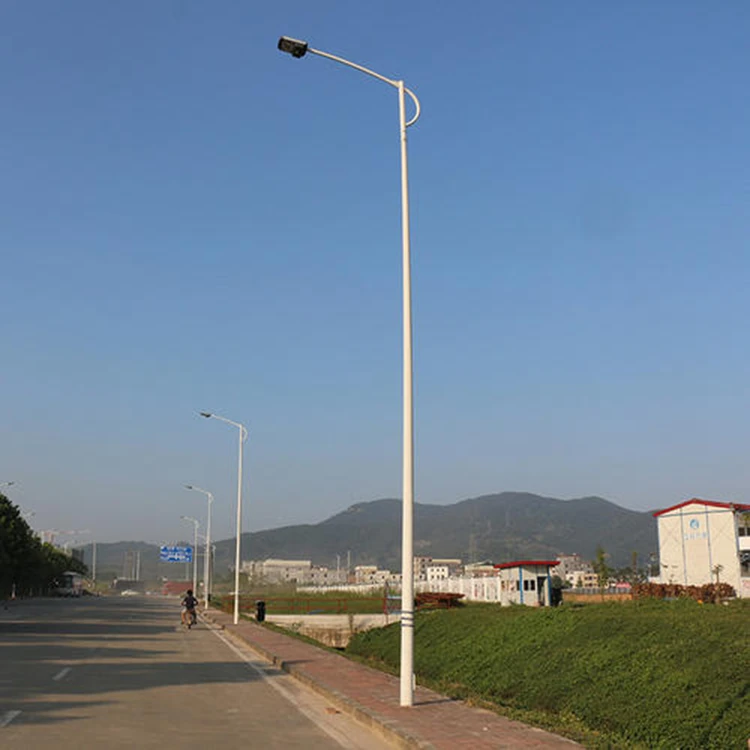 6m 8m 10m outdoor lamp adjustable steel post street light pole accessories