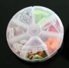 7 Days round Safe Pill Case / Pill container box / travel pill storage