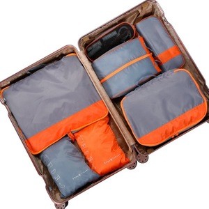 7 set packing cubes 7 piece waterproof packing cubes