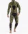 Import 7mm  open cell green camouflage hooded spearfing wetsuits winter wetsuit from China