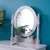 Import 80white wooden modern dresser high quality MDF dressing table withDressing table mirror drawer from China