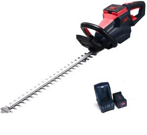 84V Lithium Powered Electric Cordless Hedge Trimmer with Battery and Charger