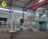 a set of complete equipment for animal feed production with 0.5-1T/H for animal feed mill