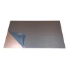 A4 0.6mm Thick Matte Finish Stainless Steel Sheet for PVC ID Card Lamination Machines