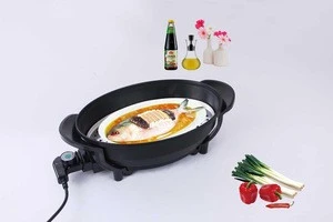 A9 Secite Ceramic Coating Non-stick Electric Fish-Shaped Frying Pan