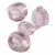 Import AAA transparent oval cabochon rose quartz gemstone from India