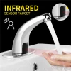 AC/DC Powered Bathroom Sink Automatic Senor Tap Instant Touchless Sensor Faucet