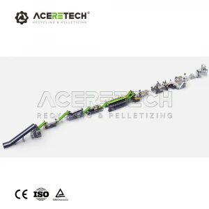 ACERETECH Plastic Waste Washing And Drying Machine Recycling PP PE Washing Line