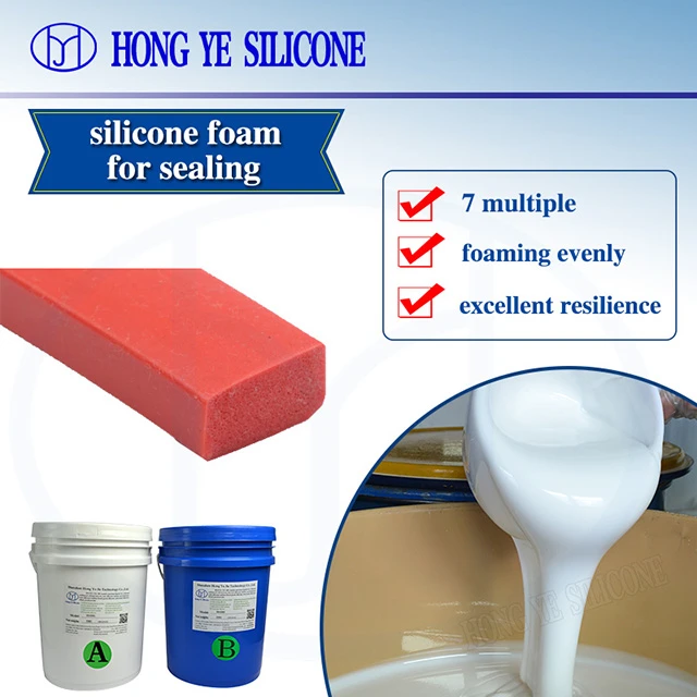addition cure liquid silicone rubber Car cabin noise reduction seal silicone foam