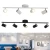 Import Adjustable Ceiling Track Light Rail Track Bar Lighting Fixtures Track Light Kit from China