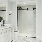 Adjustable Frameless Sliding Shower Door