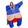 Adults Halloween Polyester men cosplay inflatable costume hero cosplay birthday party game suit