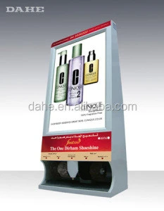 Advertising Shoe Polisher Machine-DH-DG720 advertisement with shoe shine machine