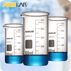 AKM LAB Pyrex Beaker Borosilicate Glass Beaker 250ml
