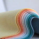 All Colors Shades Wool Blend Felt Craft Pack OEM Felt Nonwoven Fabric Sheet  DIY Craft Patchwork Sewing Squares