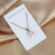 Import All match pearl necklace jewelry personality mother of pearl pendants titanium steel necklace from China