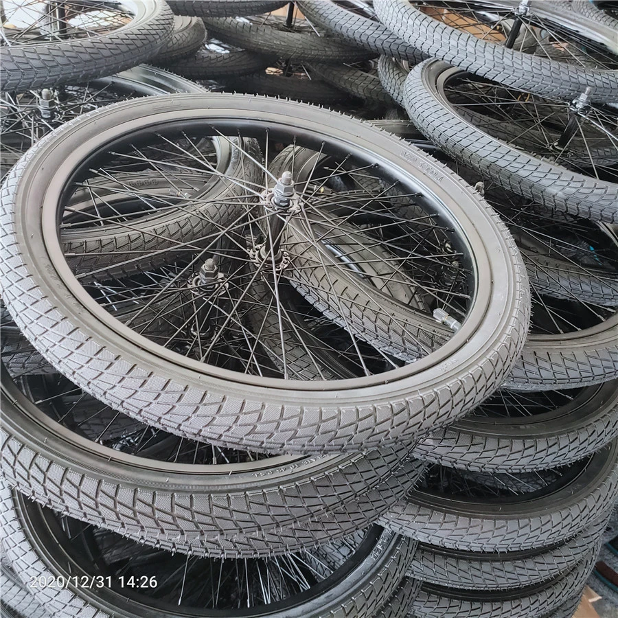 Alloy rim 20&quot; bike wheel 2.125 inches wide bicycle wanda tire