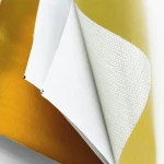 Aluminized Fiberglass Heatshield Gold Heat Protective Mat