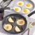 Import Aluminum 4-Cup Egg Frying Pan Non Stick Swedish Pancake, Plett, Crepe, Multi Egg Frying Pan from China