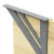 Import Aluminum Alloy Drawing Tool Triangle Angle Ruler for Carpenter from China