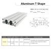 aluminum extruded profile 6061 t6 40120 t slot shape aluminum extrusion profile for industrial automation