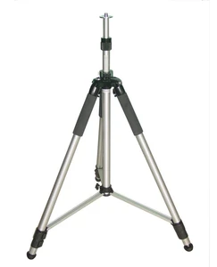 Aluminum Flat Head Heavy Duty Tripod 2.85m  with 5/8&quot;-11 Male Thread, Contractor Tripod with Quick Clamp for rotary laser