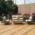 Import Aluminum Sectional Sofa Garden Patio Outdoor Furniture Garden Set teakwood sofa set from China