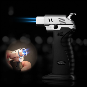 AM276 Inflatable Lighter Direct Punch Single and Double Fire Switching Point Cigar Barbecue Tobacco Tool Welding Gun