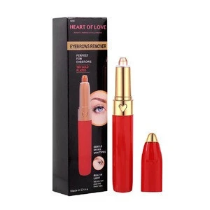 Amazon hot sale auro beauty equipment highlighter makeup mini lipstick eyebrow rechargeable epilator