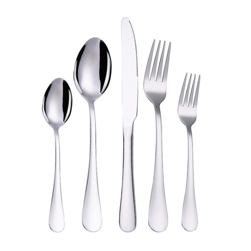 Amazon hot sale multiple colored Cutlery Set flatwar set stainless steel cutleri guangzhou tableware