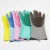 Import Amazon hot selling multipurpose  silicone rubber clean gloves pet hair care magic brush dish washing glove with scrubber from China