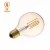 Import amber color 4W 6W filament led bulb g80 led filament bulb from China