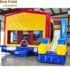 Amusement Park Custom Inflatable Bounce House With Slide