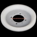 Auto high precision mc nylon telescope worm gear